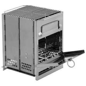 Varič skladací s roštom MFH 33691A Rocket Stove mini