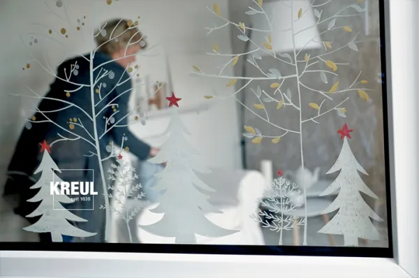 Sada kriedových fixiek KREUL snow - 4 ks