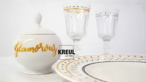 Sada popisovačov na sklo a porcelán KREUL Glamour - 4 ks
