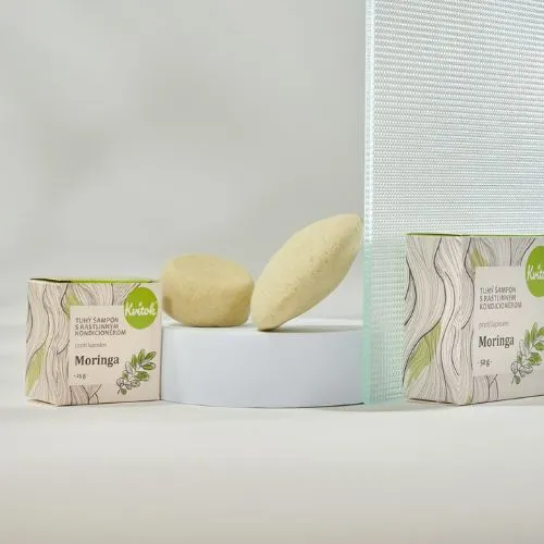 Tuhý šampón na vlasy Moringa XL Kvitok 50g