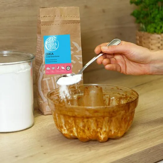 Bika – sóda bikarbóna, hydrogénuhličitan sodný (papierové vrecko) Tierra Verde 250g