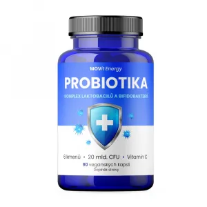 Probiotiká, komplex laktobacilov a bifidobakteris MOVit Energy 90 veganských kapsúl