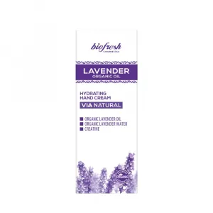 Hydratačný krém na ruky s organickým levanduľovým olejom Lavender 50ml