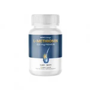 Metionín PREMIUM 500 mg MOVit Energy 90 kapsúl