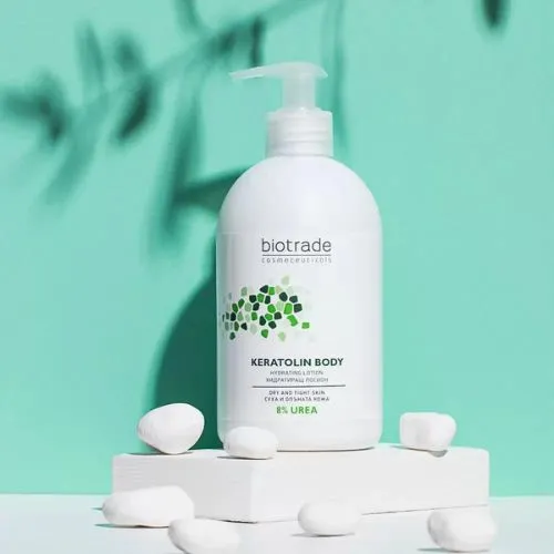 Hydratačné telové mlieko s 8% ureou Keratolin Biotrade 400ml