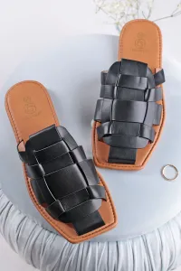 Čierne nízke šľapky Paloma