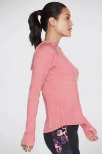 Koralová mikina s dlhým rukávom Godri Swift Hooded Long Sleeve