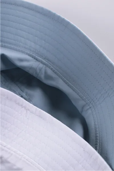 Modro-biely obojstranný klobúk Star Chevron Logo Reversible Bucket Hat