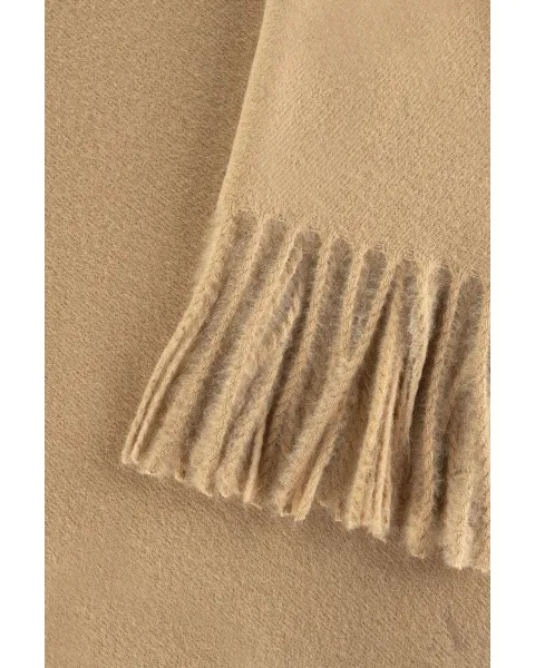 Tmavobéžový šál Cozy Basic