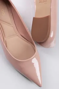 Béžové lakované balerínky Stessyflat