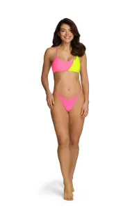 Neónovo ružová plavková bralette podprsenka Relleciga Pink Coral