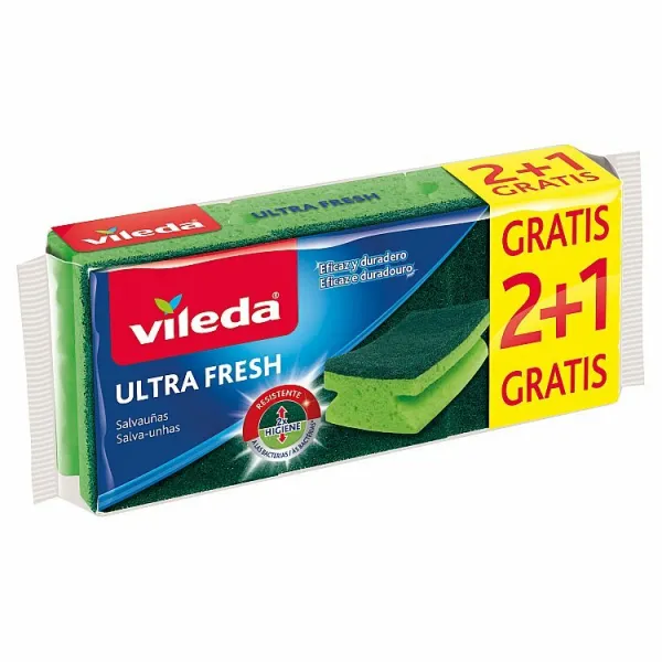 Vileda Ultra Fresh hubka 3 ks