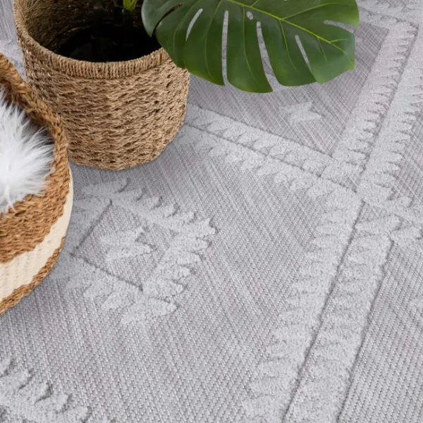 Koberec Santorini 454 sivý