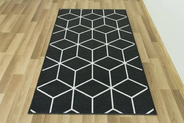 Koberec Cubes 29 grafitový