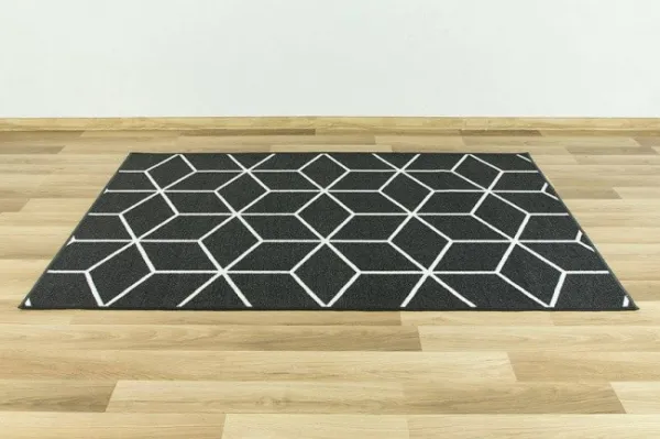 Koberec Cubes 29 grafitový