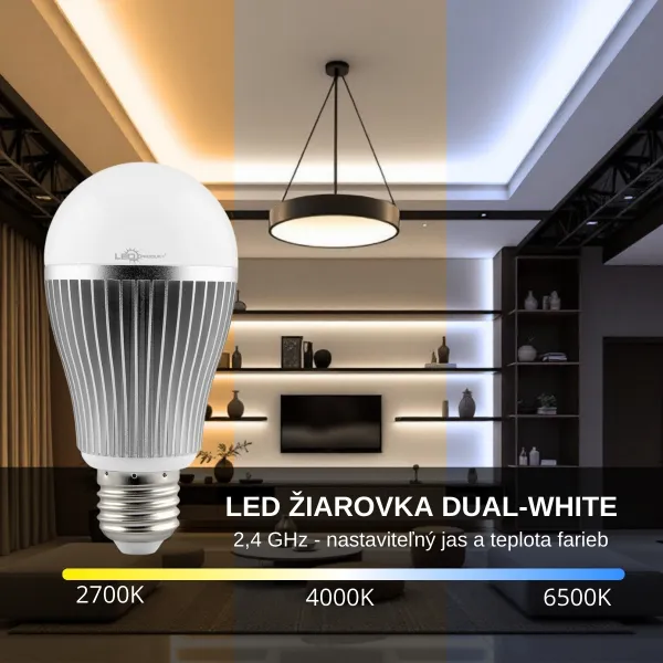 LEDprodukt LED Žiarovka 9W E27 - Dual White