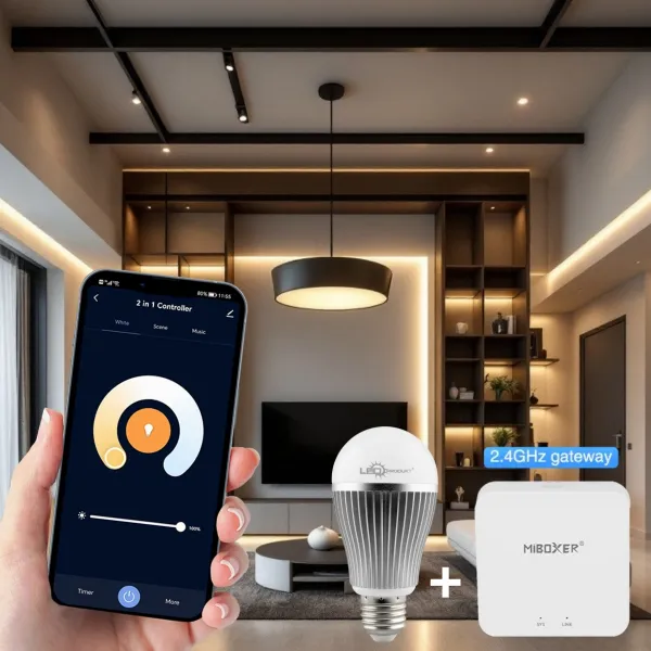LEDprodukt LED Žiarovka 9W E27 - Dual White
