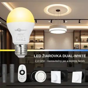 LEDprodukt LED Žiarovka 6W E27 - Dual White FUT017