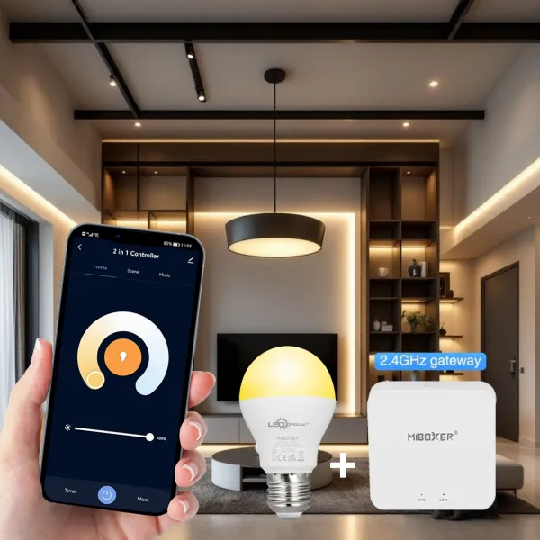 LEDprodukt LED Žiarovka 6W E27 - Dual White FUT017