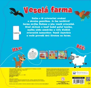 Príbeh so zvukmi - Veselá farma – 18 rôznych zvukov