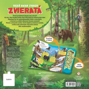 Veľká kniha zvukov ZVIERATÁ