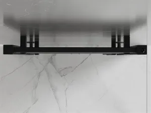MEXEN - Plutón vykurovací rebrík/radiátor 1700 x 600 mm, 980 W, čierna W106-1700-600-00-70