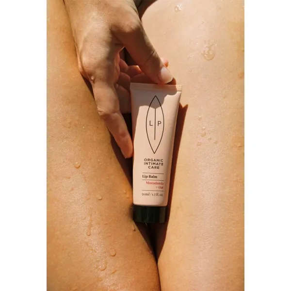 Lip Intimate Care Organic Intimate Care Macadamia and Oat balzam na intímne partie bez parfumácie 50 ml