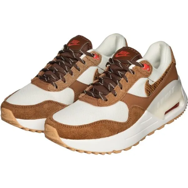 Nike AIR MAX SYSTM Dámska obuv na voľný čas, hnedá, veľkosť 38