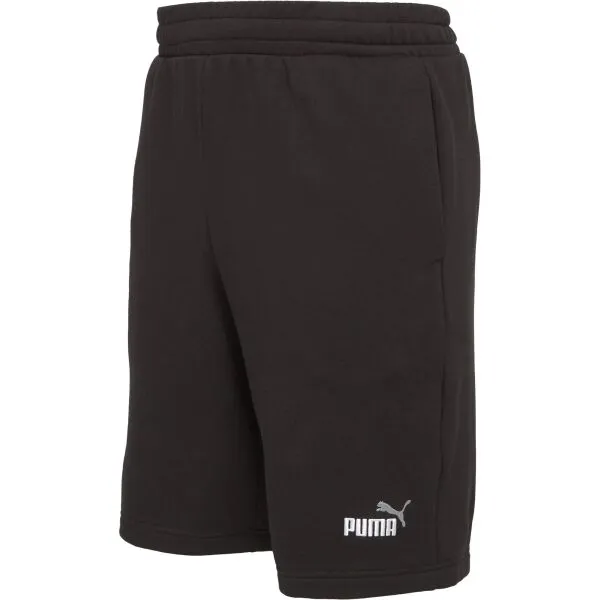 Puma ESSENTIALS+ LOGO LAB GRAPHIC SHORTS 10 Pánske teplákové kraťasy, čierna, veľkosť