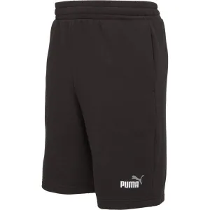 Puma ESSENTIALS+ LOGO LAB GRAPHIC SHORTS 10 Pánske teplákové kraťasy, čierna, veľkosť