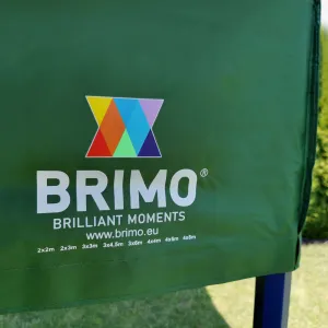 BRIMO Nepremokavý Párty Stan 3x6 m – Bezstarostná Oslava pod 16,5 m² Strechou - bez 3 stien - Modrá 28
