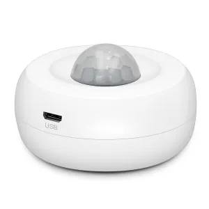 EVOLVEO PIR, inteligentný bezdrôtový stropný 360° PIR senzor pohybu WiFi
