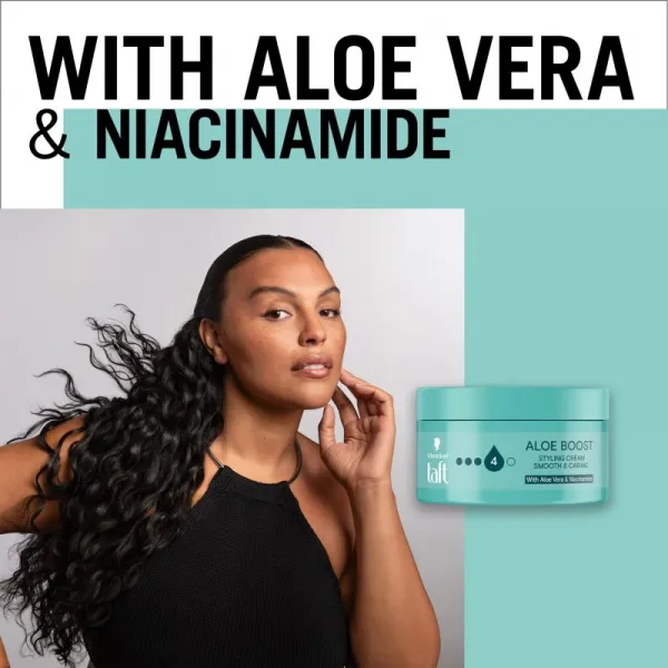 Schwarzkopf Taft Aloe Boost hydratačný stylingový krém 100 ml