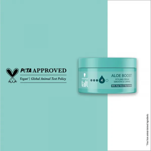 Schwarzkopf Taft Aloe Boost hydratačný stylingový krém 100 ml