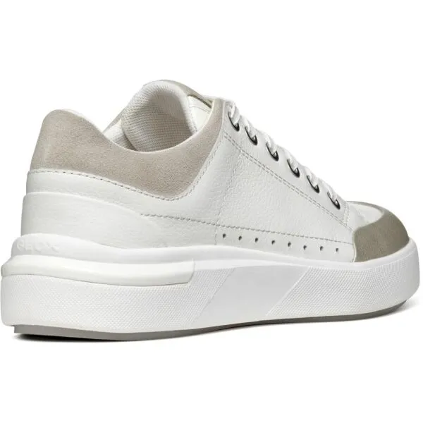 White women's sneakers Geox Dalyla - Women's