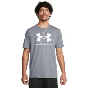 Under Armour SPORTSTYLE Pánske tričko, sivá, veľkosť