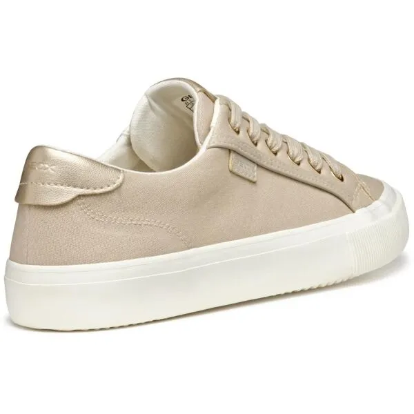 Beige women's sneakers Geox Emmeleny - Women's