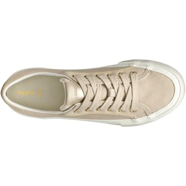 Beige women's sneakers Geox Emmeleny - Women's