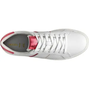 White women's sneakers Geox Spherica ECUB-1 - Women's