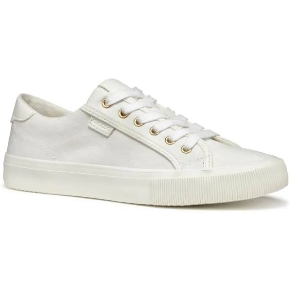 White women's sneakers Geox Emmeleny - Women's