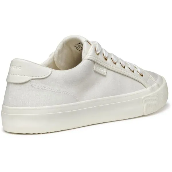 White women's sneakers Geox Emmeleny - Women's