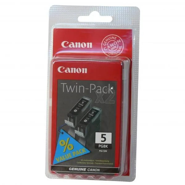 Canon PGI-5BK 0628B030 2ks čierna (black) originálna cartridge