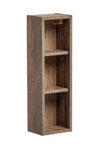 Comad Koupelnová sestava SantaFe s deskou, umyvadly, zrcadly a skříňkami 180 cm taupe/dub santa fe vintage