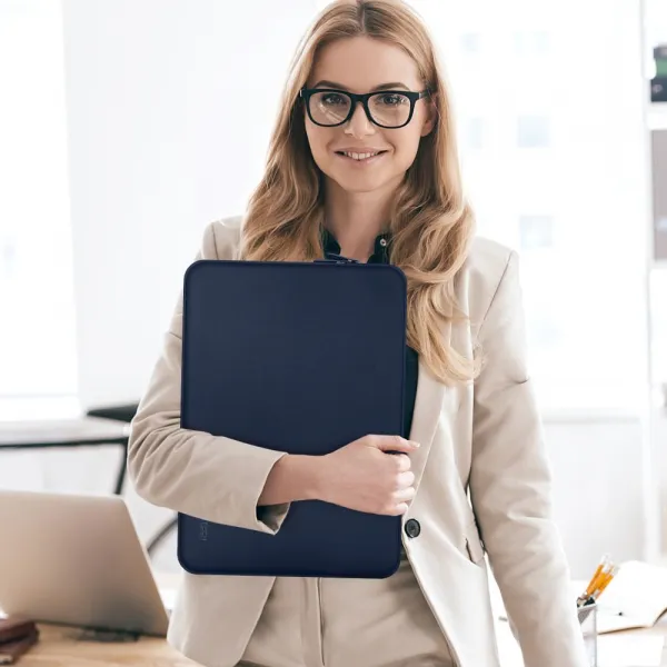 TECH-PROTECT Neoprénová Taška na notebook 15-16", Modrá