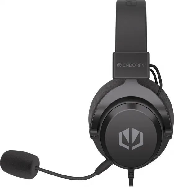ENDORFY slúchadlá VIRO INFRA, 50mm meniče, drôtové 3.5mm jack, čierné