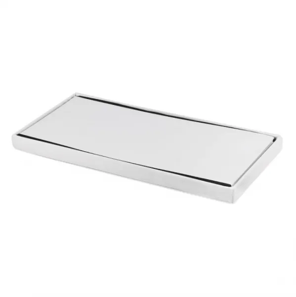 XXL skladací puf s gombíkmi - 80x40x40cm ekokoža biela 9999