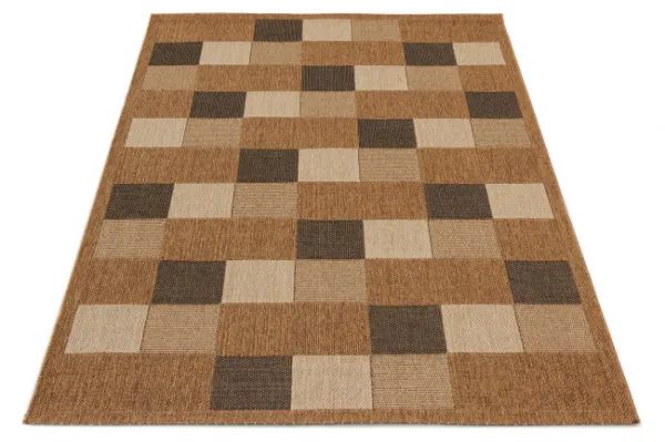 Koberec Adana Chess Beige