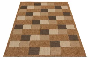 Koberec Adana Chess Beige