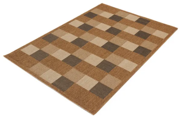 Koberec Adana Chess Beige