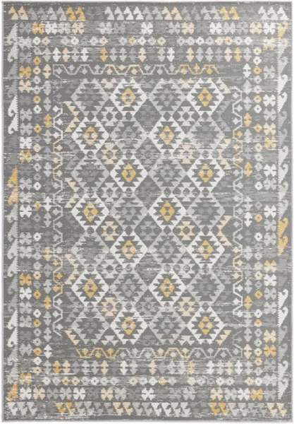 Obojstranný koberec Echo Aztec Grey